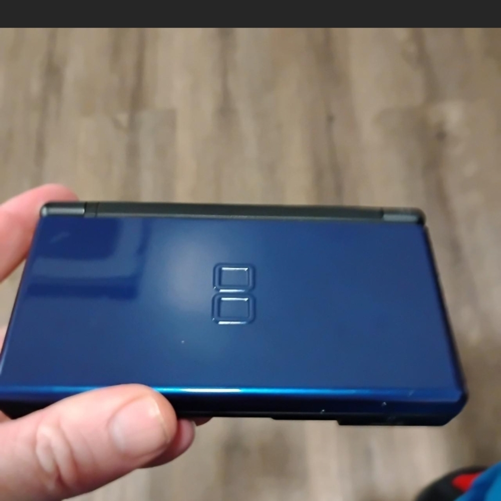 Nintendo Blue Handheld Console